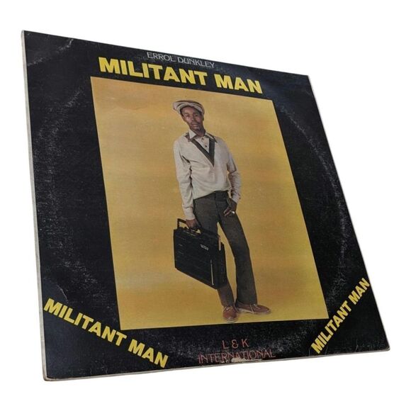 Other - Militant Man Errol Dunkley Lovella International 1980 LK1001A‎ Vinyl Record VG